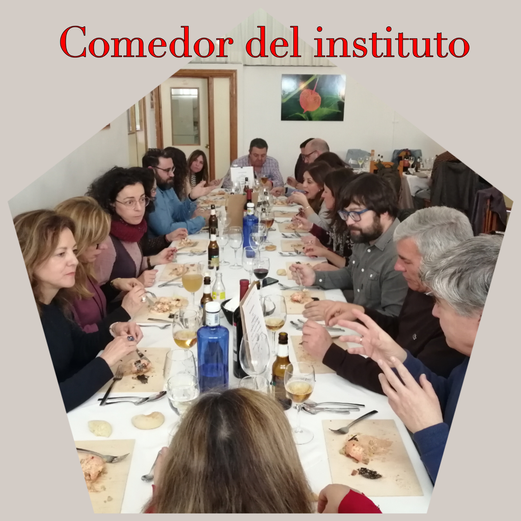 Foto del comedor del intituto