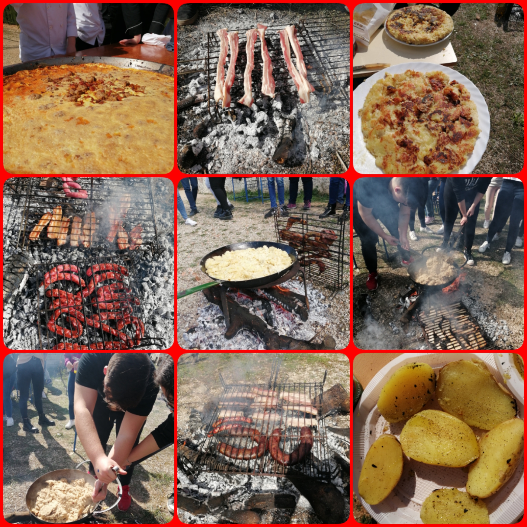 Fotografía del concurso gastronómico