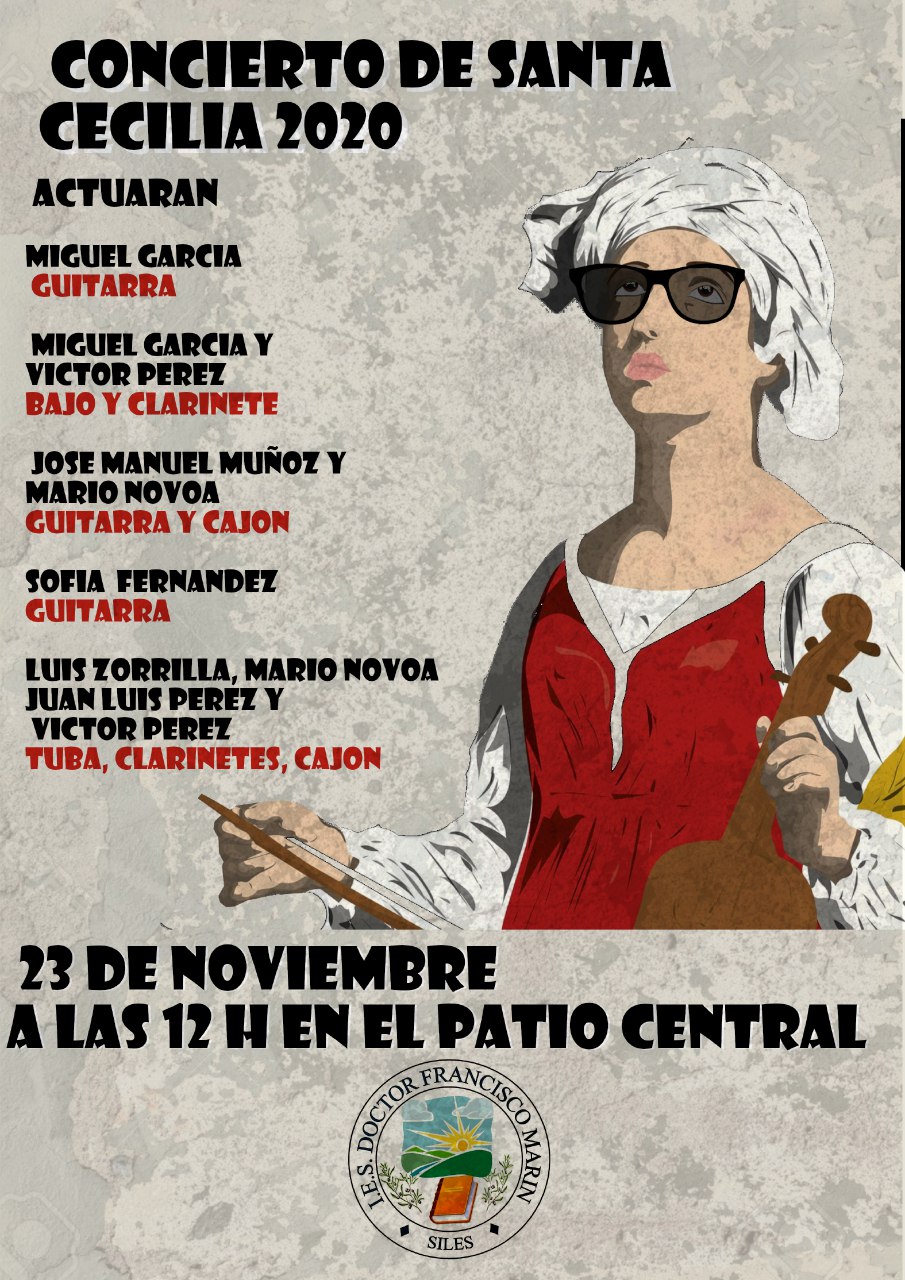 Cartel creado por el profesor D. Miguel Lerma